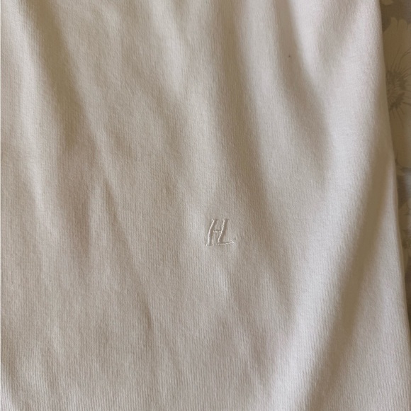 Helmut Lang | Unisex Cream Knit Tank - Picture 3 of 4